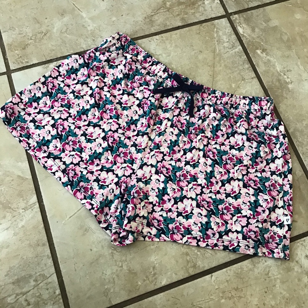 Cute Floral Sleep Shorts NWOT